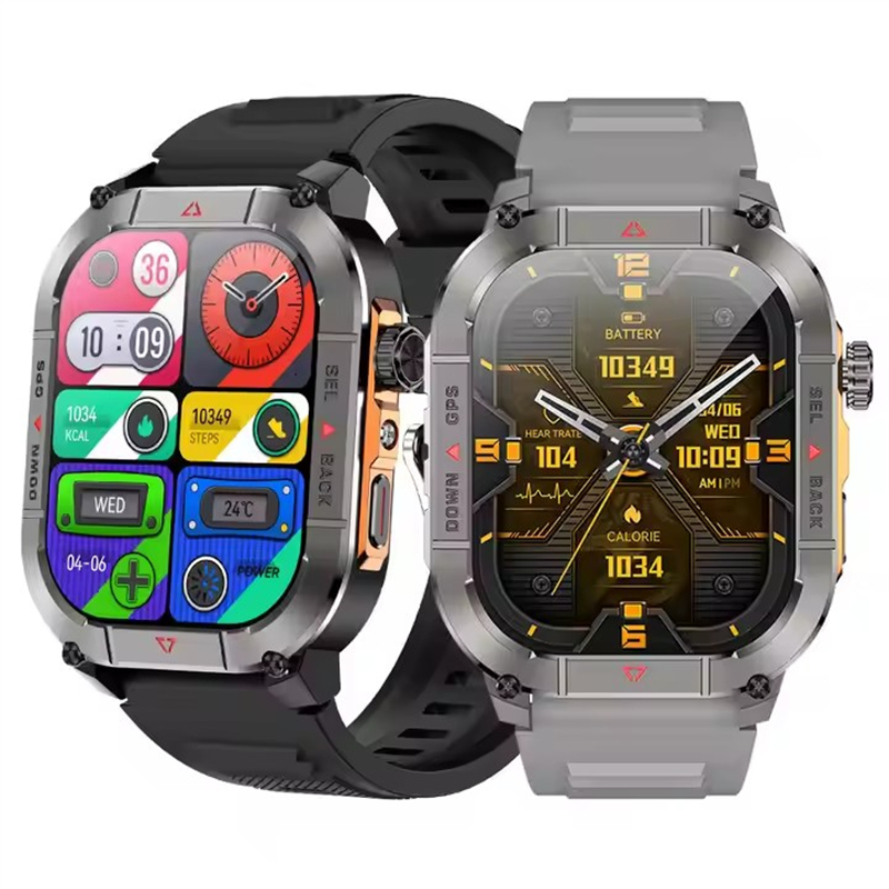 Smartwatch Watches For Mens - Новые мужские умные часы HK84 AMOLED,