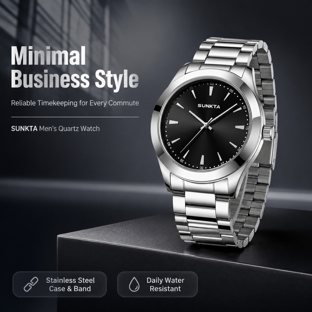 Smartwatch Military Watches For Men - Новые мужские часы SUNKTA в стиле