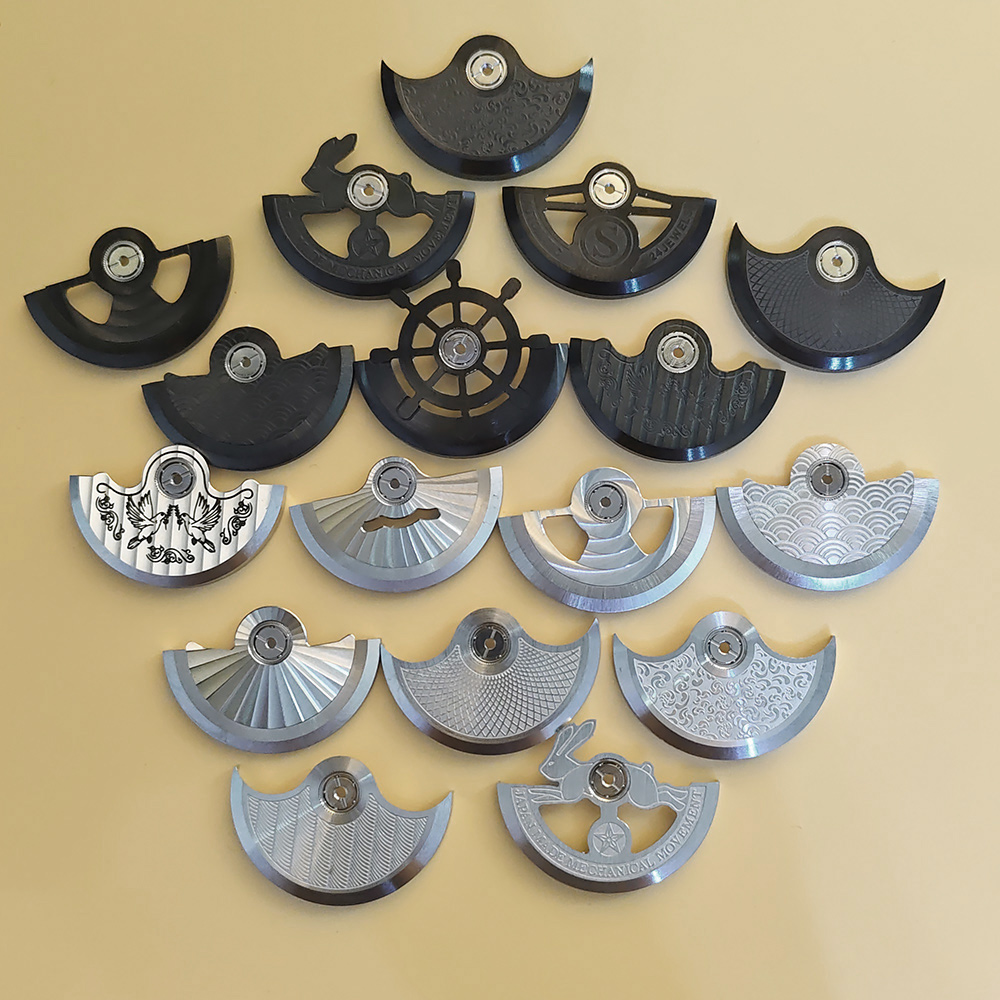 Watch Movement Rotor - Индивидуальный автоматический ротор NH35, ротор-молоток, совместимый