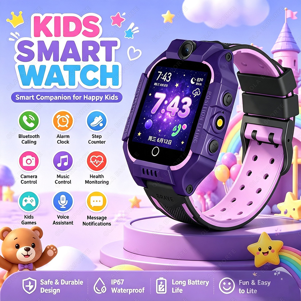 Smartwatch Watches Gift For Boys With Gps - Новые детские умные часы 2027 года