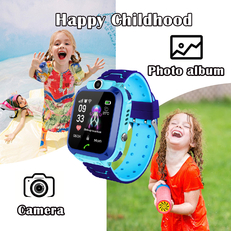 Smartwatch Watches Gift For Boys With Gps - Детские умные часы Q12B с функцией
