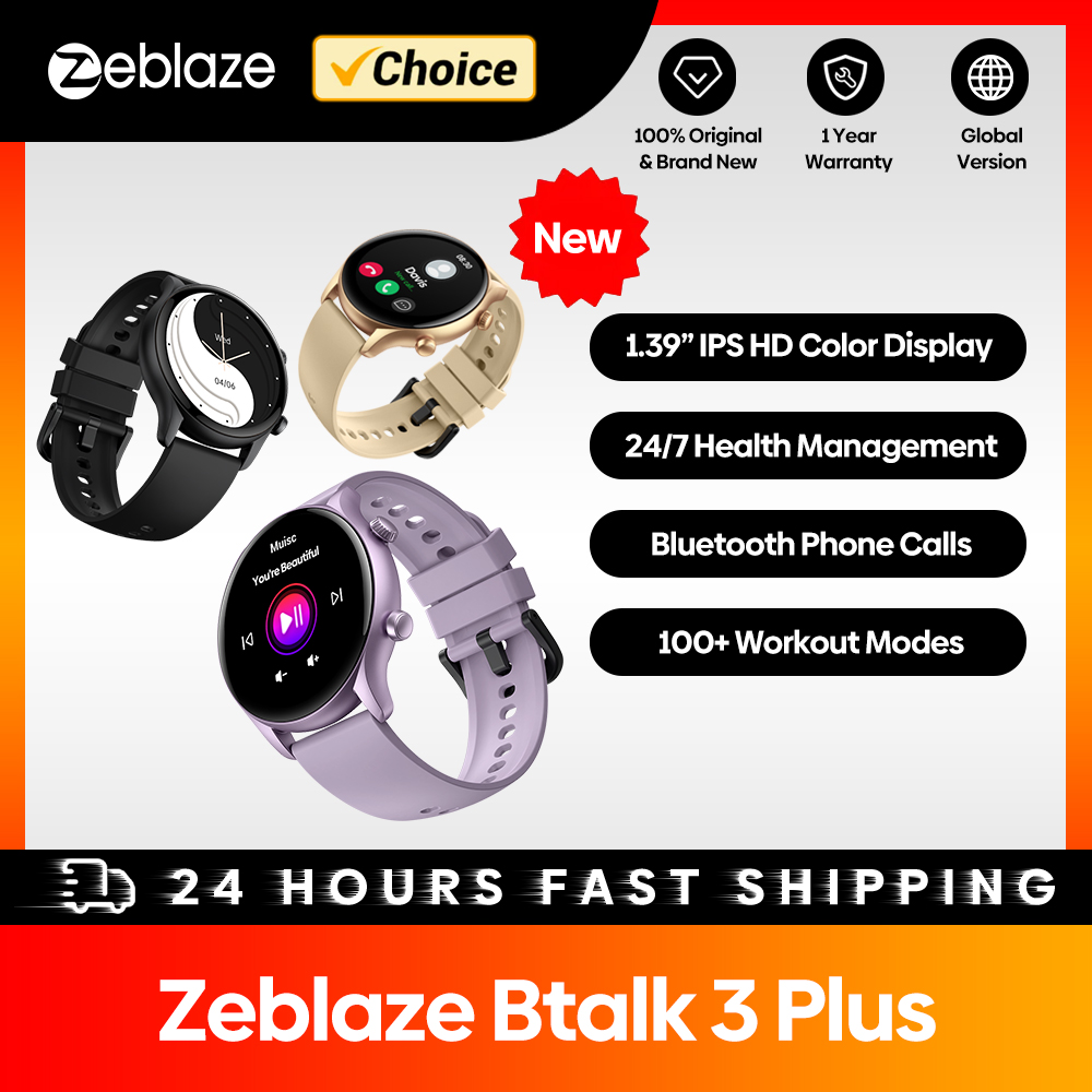 Smartwatch Watches For Mens - Новые умные часы Zeblaze Btalk 3