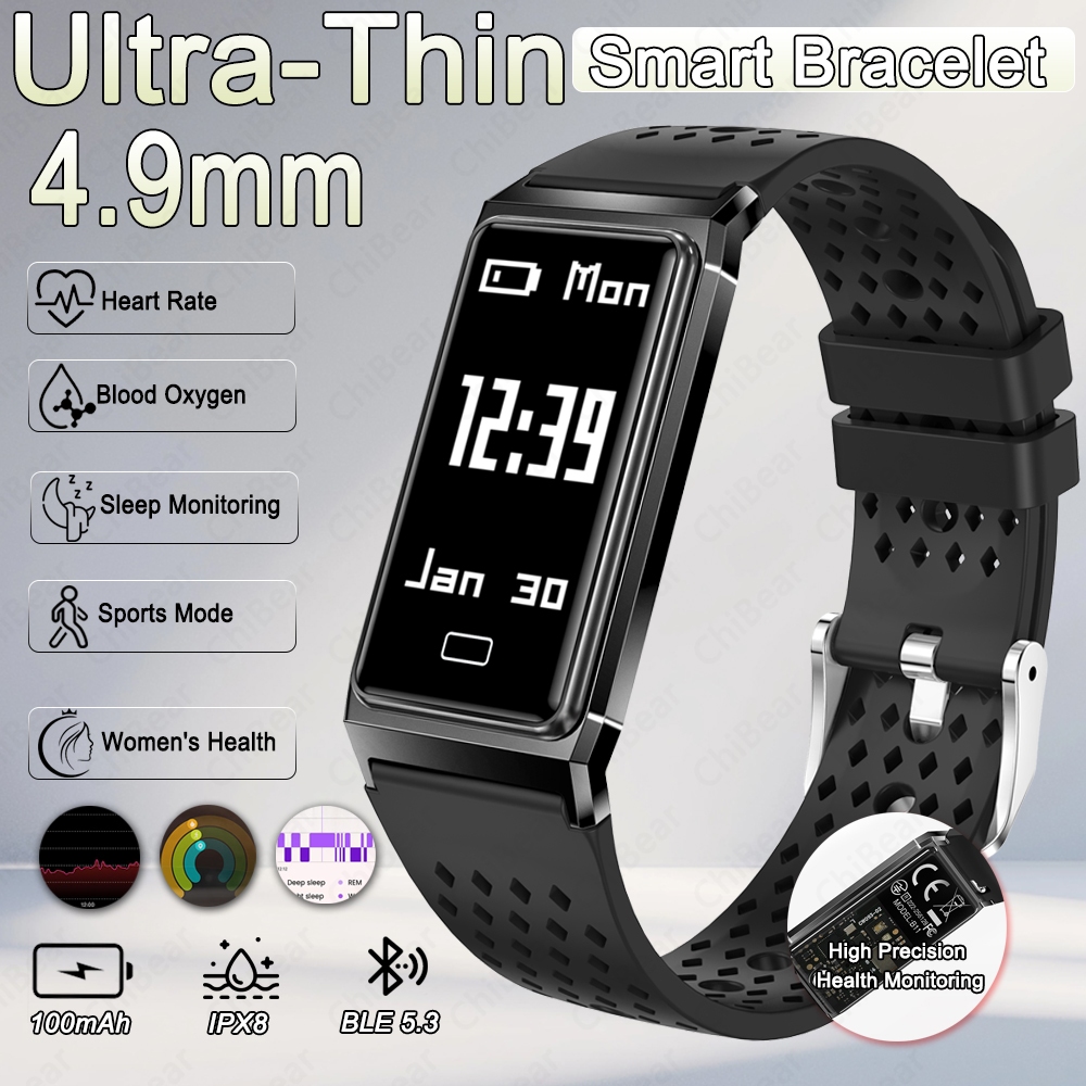 Smartwatch Slim Watches For Men - Новые ультратонкие смарт-часы 2026 года (4,9