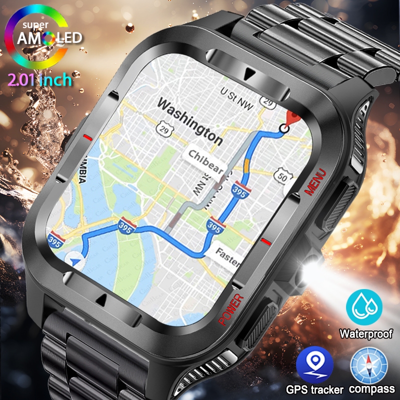 Военные новые GPS спортивные у – обзор и цена Smartwatch Military Watches For Men
