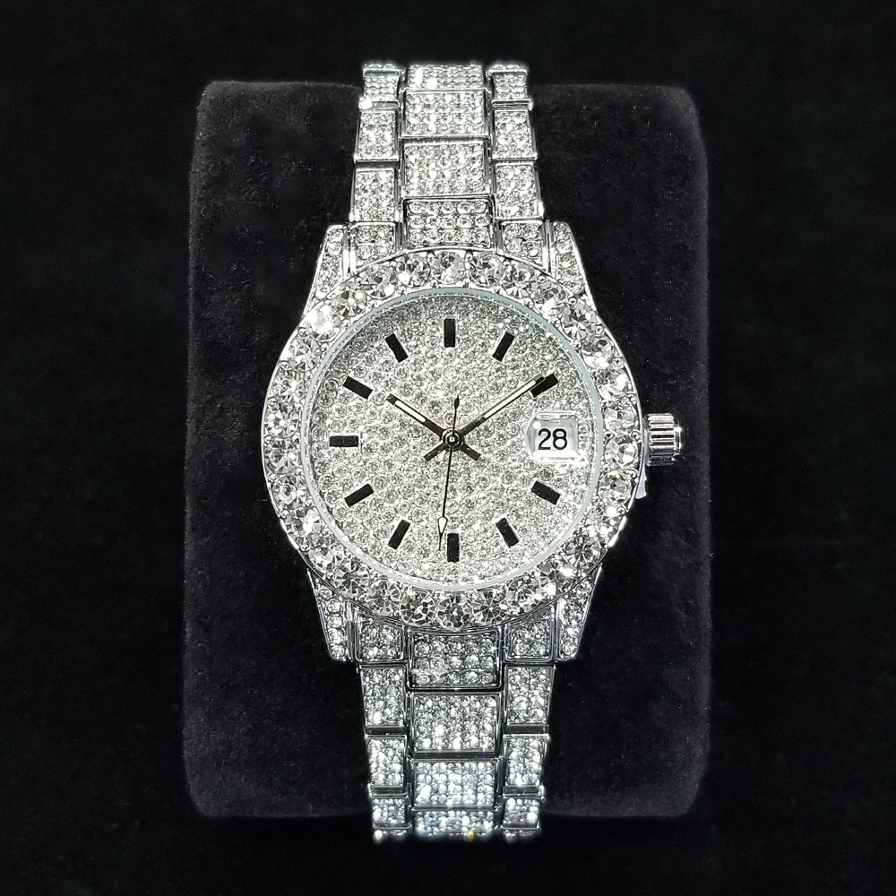 Элегантные часы с бриллиантами – обзор и цена Luxury Ceramic Watch