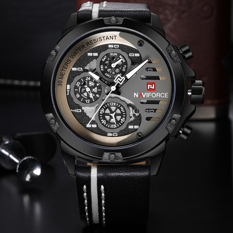 NAVIFORCE Новые мужские спорти – обзор и цена Smartwatch Military Watches For Men