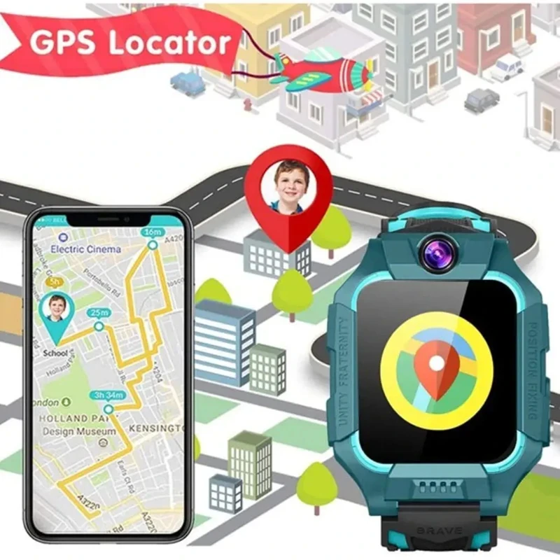 Детские смарт-часы VIVO 2026 с – обзор и цена Smartwatch Watches Gift For Boys With Gps