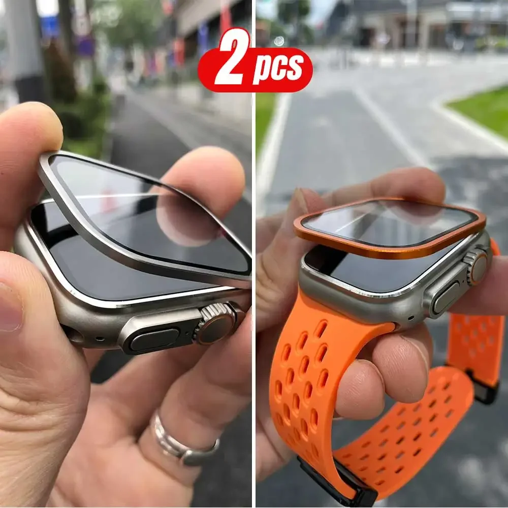 2 шт. титановая металлическая  – обзор и цена Smartwatch Watches For Mens