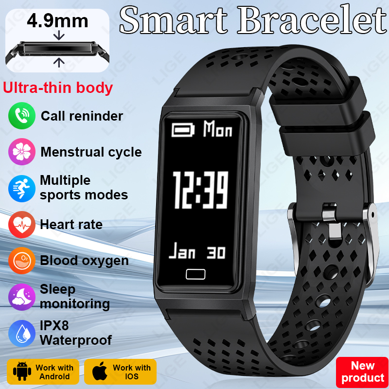 Ультратонкий смарт-браслет 4,9 – обзор и цена Smartwatch Slim Watches For Men