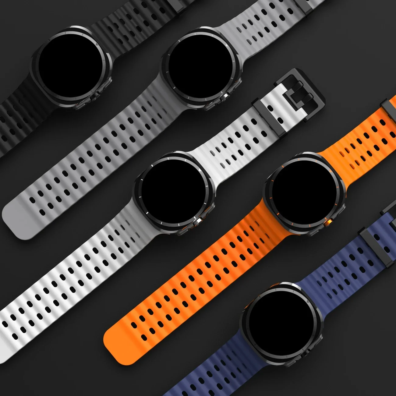 Морской ремешок для Samsung Ga – обзор и цена Tide Watch Surf