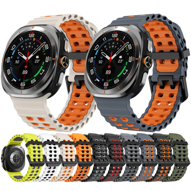 Силиконовый ремешок для Samsun – обзор и цена Tide Watch Surf