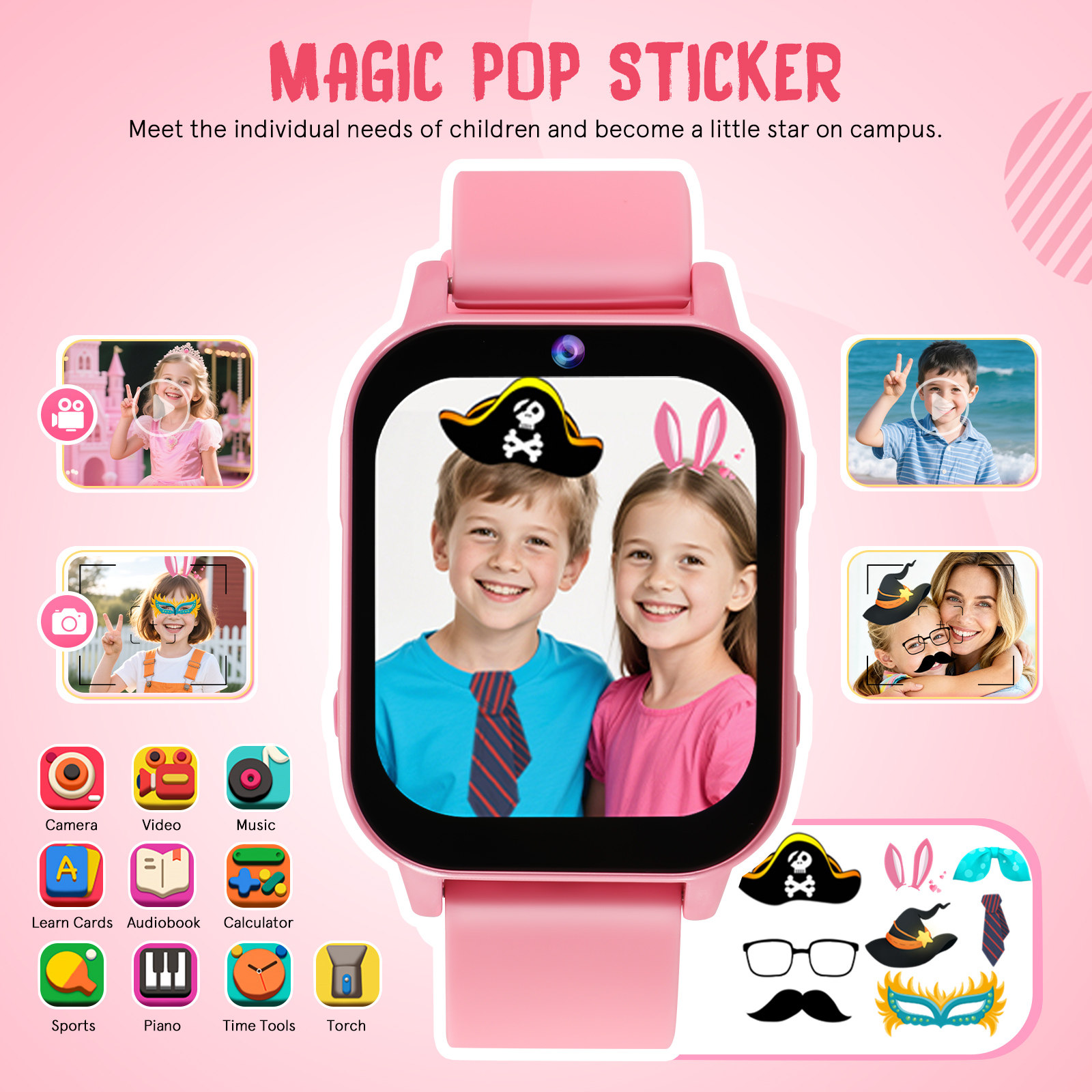 Детские цифровые часы с играми – обзор и цена Smartwatch Watches Kids