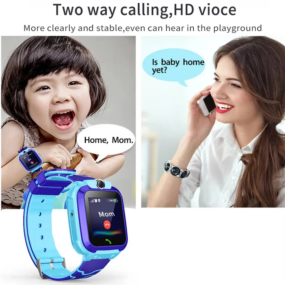 XIAOMI Q12 Детские умные часы  – обзор и цена Smartwatch Watches Gift For Boys With Gps