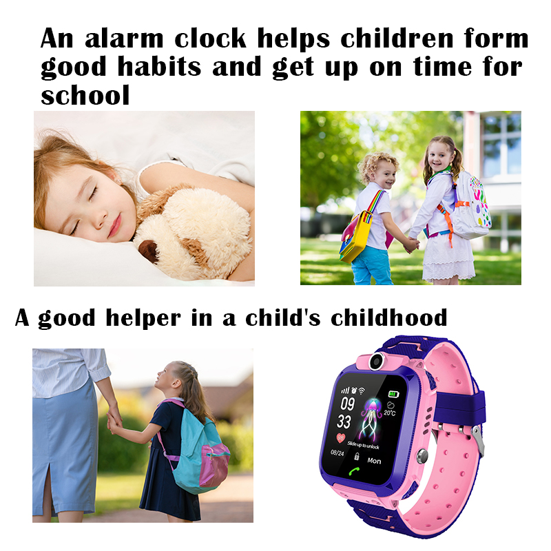 Детские умные часы Q12B с функ – обзор и цена Smartwatch Watches Gift For Boys With Gps