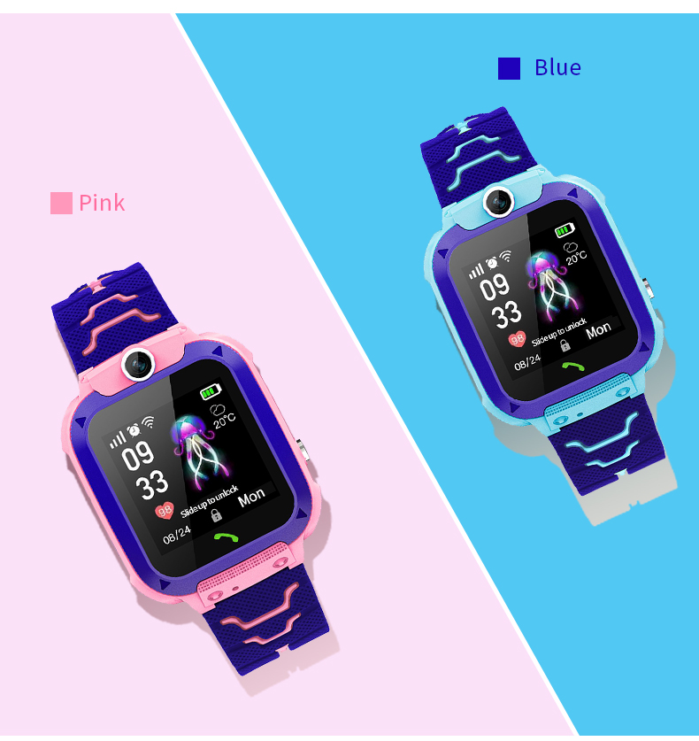Детские умные часы Q12B с функ – обзор и цена Smartwatch Watches Gift For Boys With Gps