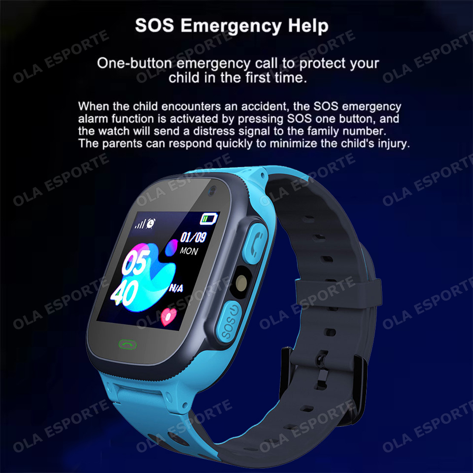2025 Новые детские умные часы  – обзор и цена Smartwatch Watches Gift For Boys With Gps