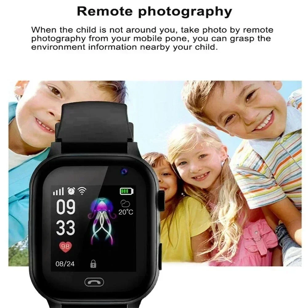 Детские умные часы Xiaomi 2G,  – обзор и цена Smartwatch Watches Gift For Boys With Gps