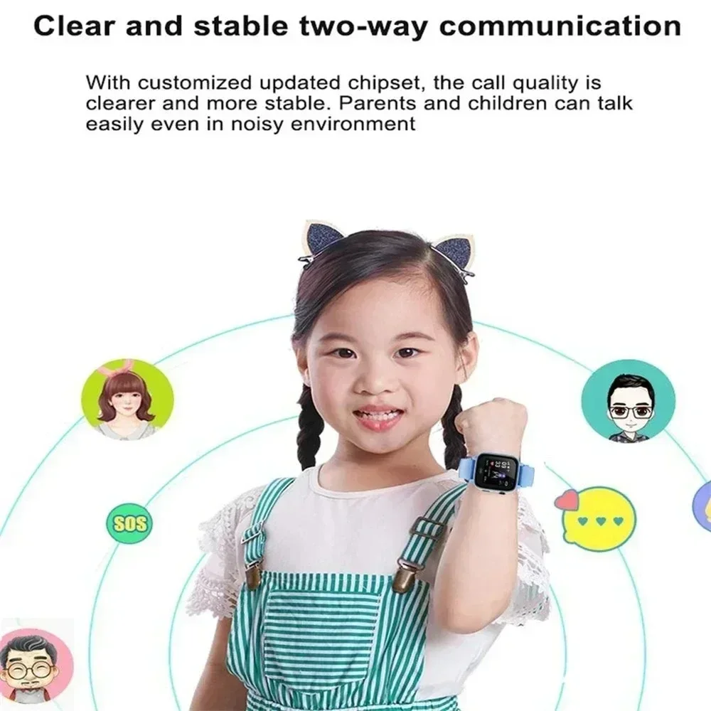 Детские умные часы Xiaomi 2G,  – обзор и цена Smartwatch Watches Gift For Boys With Gps