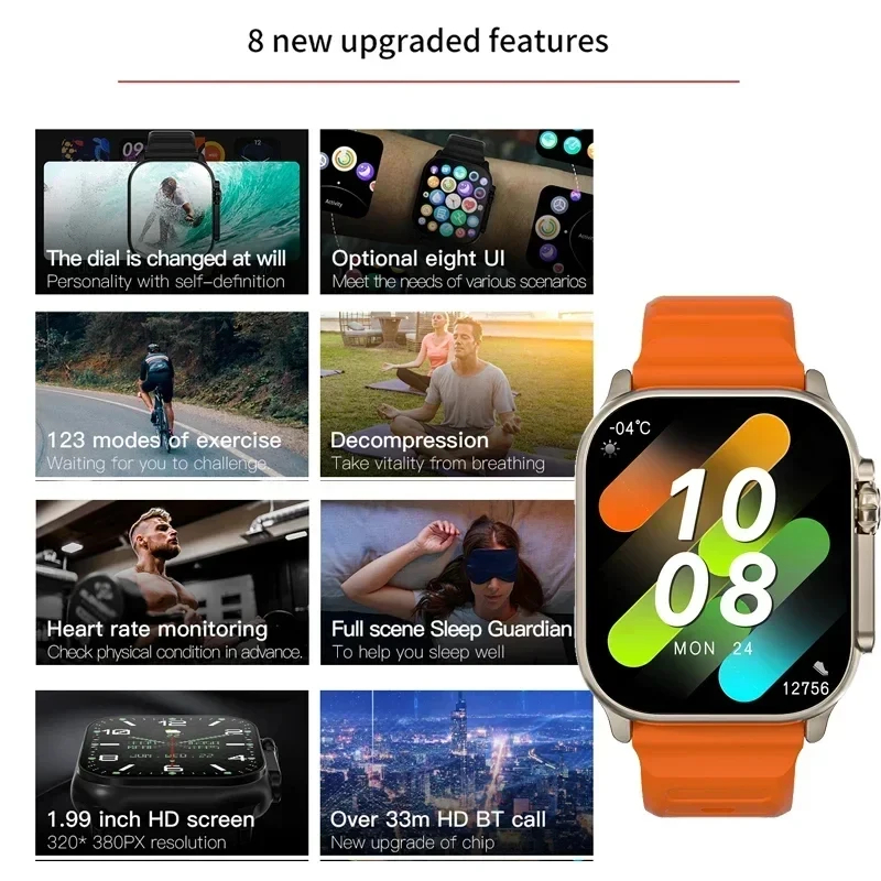 Умные часы Lenovo T900 Ultra 3 – обзор и цена Watch Iwo