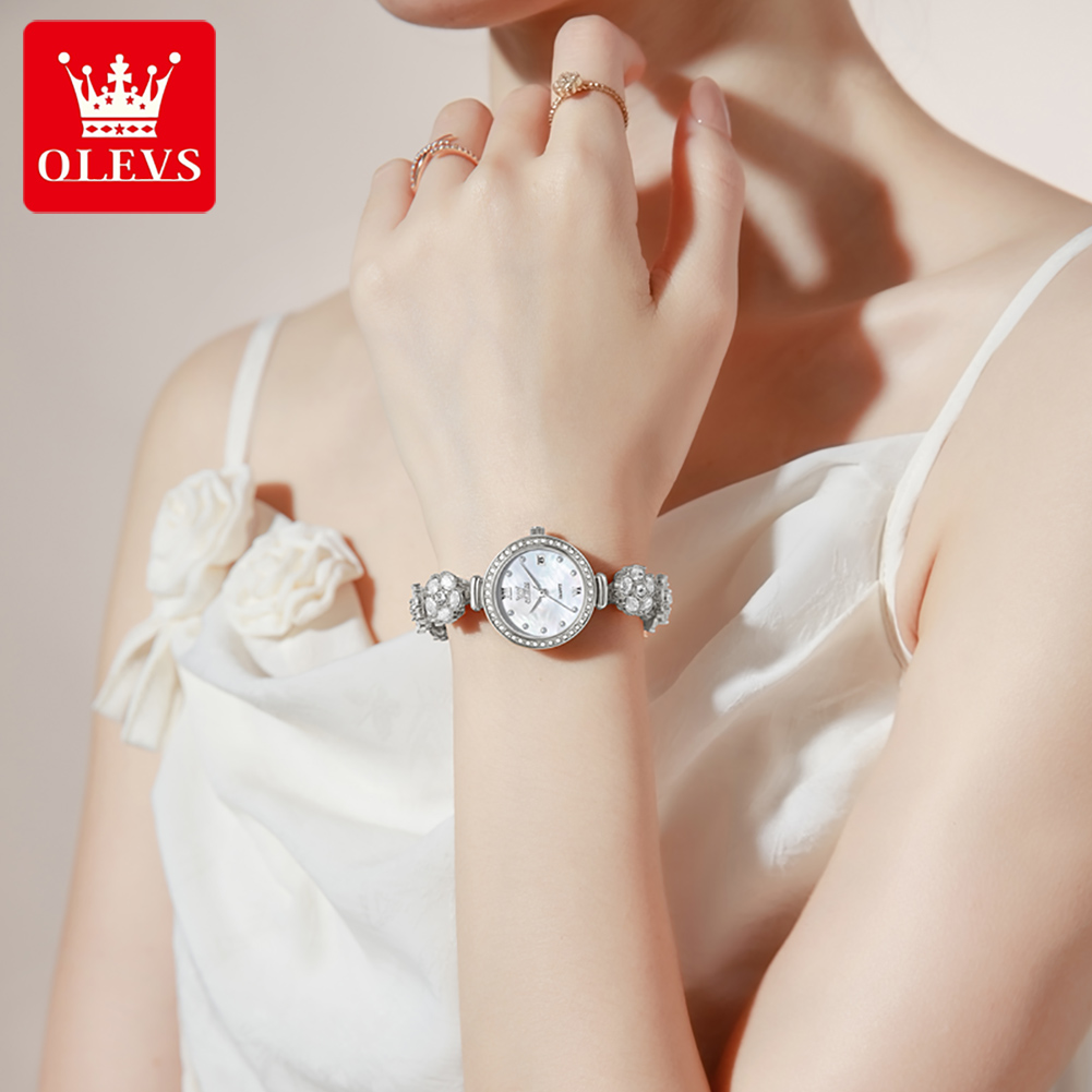 Часы OLEVS, новые женские часы – обзор и цена Luxury Ceramic Watch