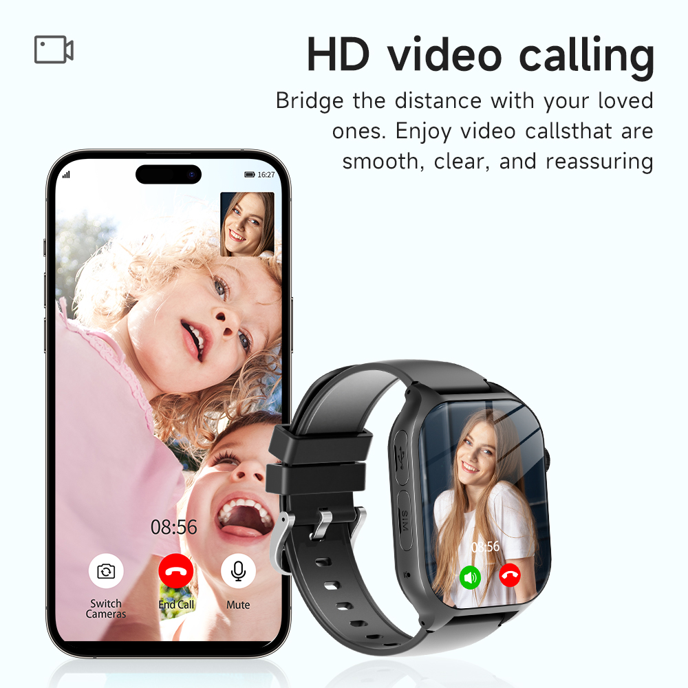 Умные часы 4G для детей с GPS, – обзор и цена Smartwatch Watches Gift For Boys With Gps