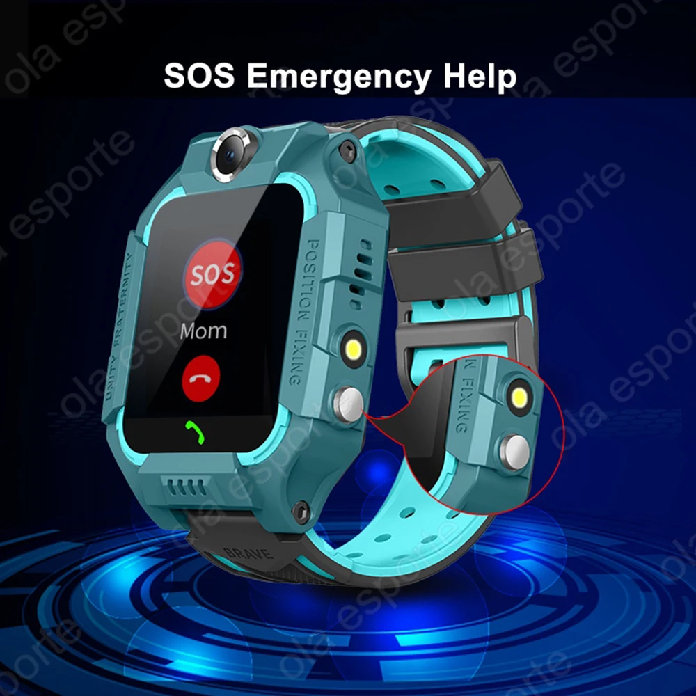 Детские умные часы с SIM-карто – обзор и цена Smartwatch Watches Gift For Boys With Gps