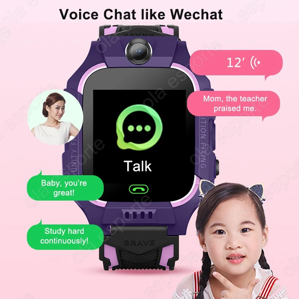 Детские умные часы с SIM-карто – обзор и цена Smartwatch Watches Gift For Boys With Gps