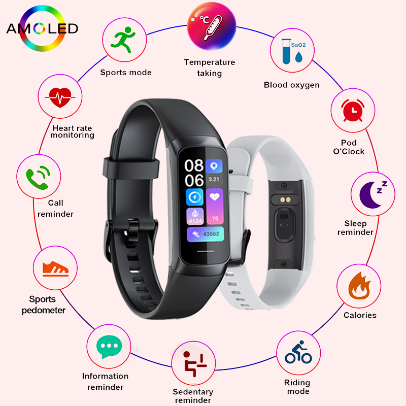 LIGE 1,1-дюймовый Amoled монит – обзор и цена Smartwatch Slim Watches For Men