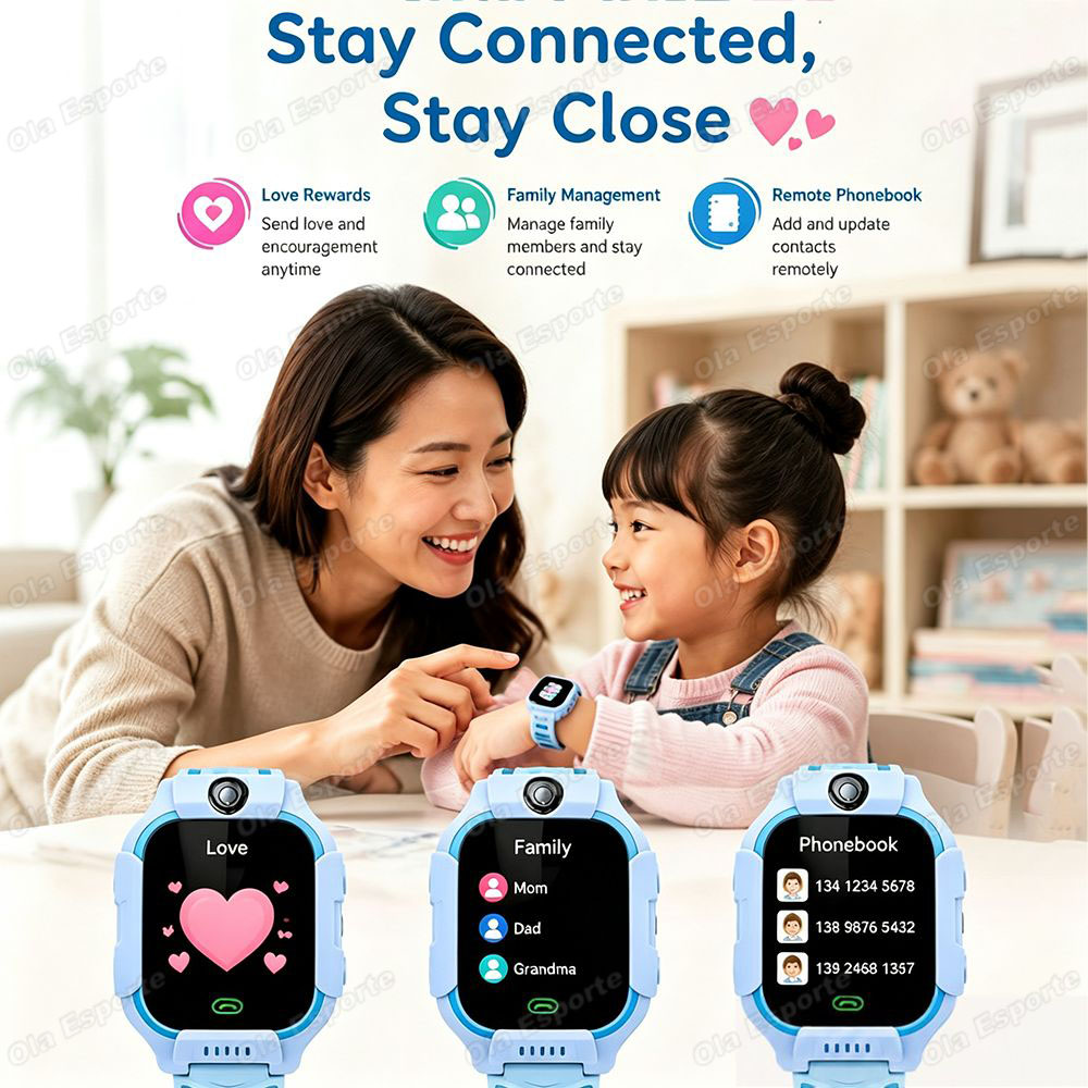 Новые детские умные часы с GPS – обзор и цена Smartwatch Watches Gift For Boys With Gps