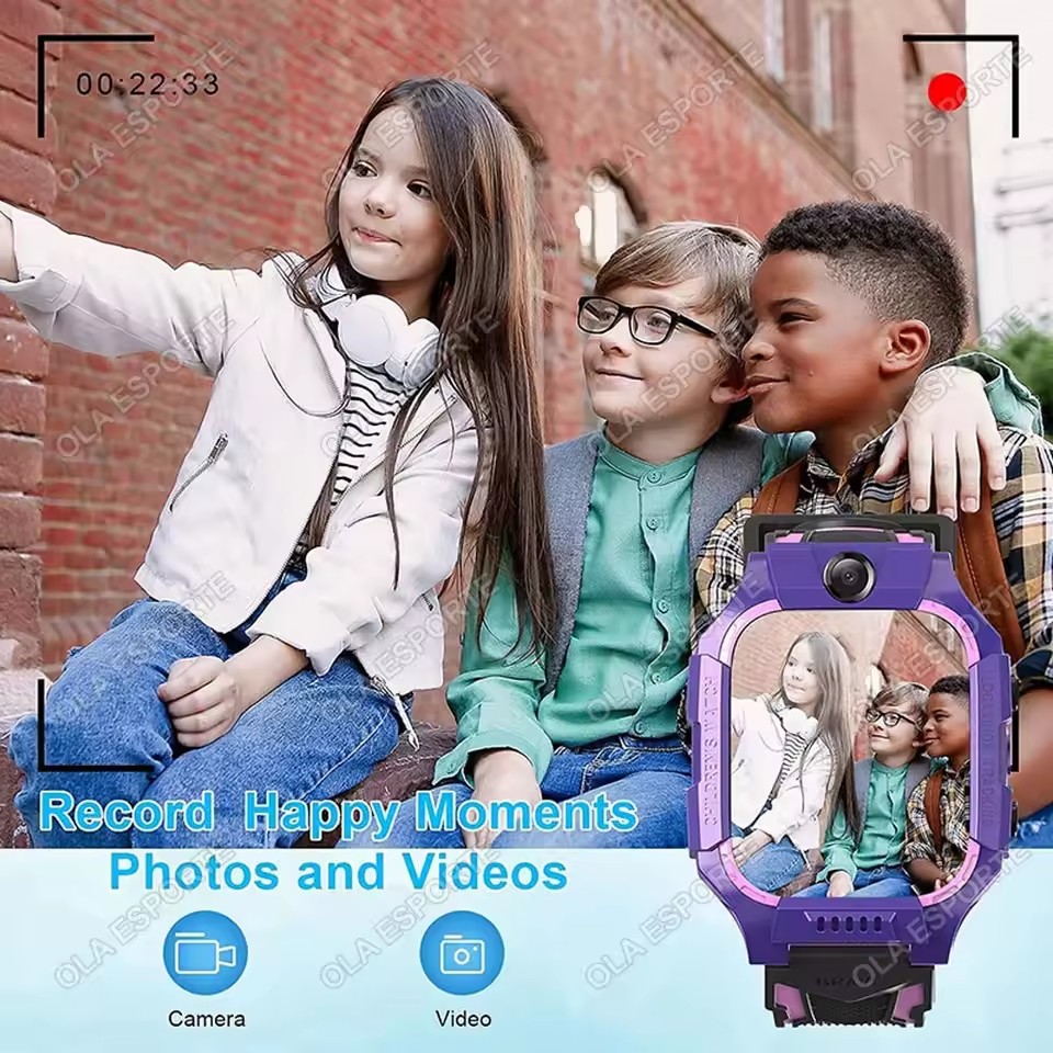 Новые детские умные часы 2027  – обзор и цена Smartwatch Watches Gift For Boys With Gps