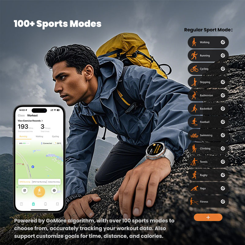 Новые смарт-часы 2026 Military – обзор и цена Smartwatch Military Watches For Men