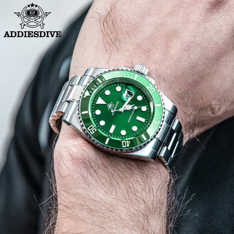 ADDIESDIVE Мужские классически – обзор и цена Luxury Ceramic Watch