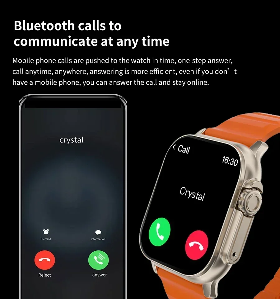 Новые умные часы серии 9 PK HK – обзор и цена Smartwatch Watches For Mens