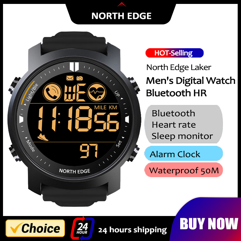 Мужские умные часы NORTH EDGE, – обзор и цена Watch Iwo