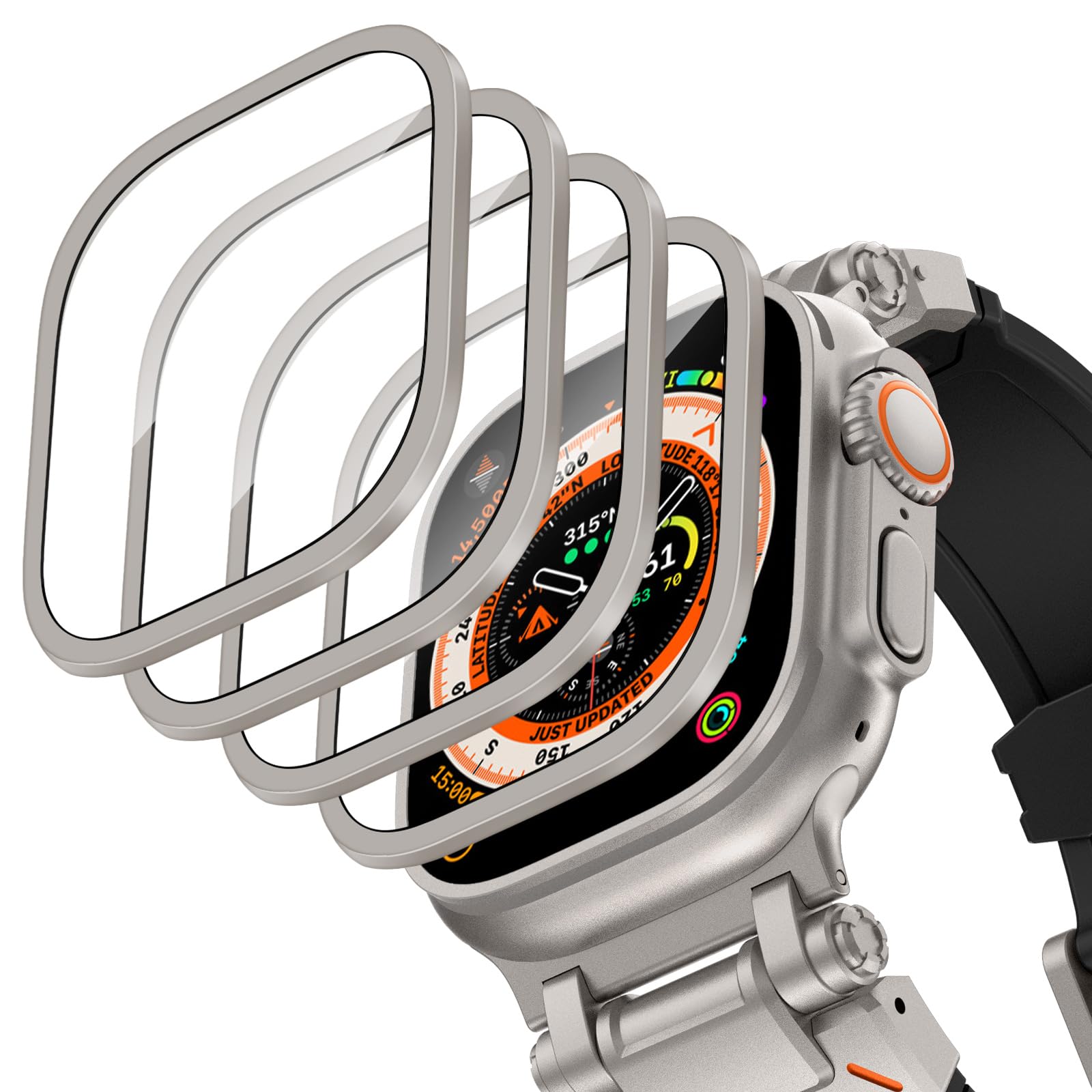 Чехол из алюминиевого сплава + – обзор и цена Smartwatch Watches For Mens