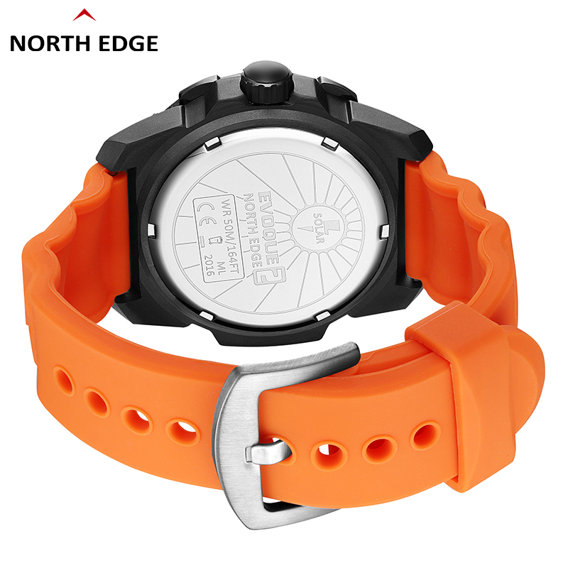 Часы NORTH EDGE EVOQUE2 на сол – обзор и цена Solar Powered Watch