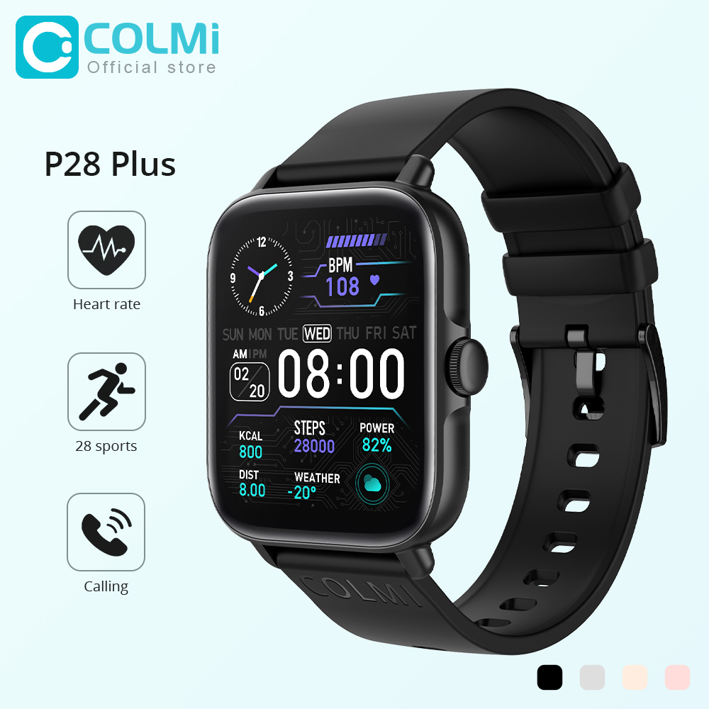 COLMI P28 Plus Bluetooth ответ – обзор и цена Smartwatch Professional Watches For Men